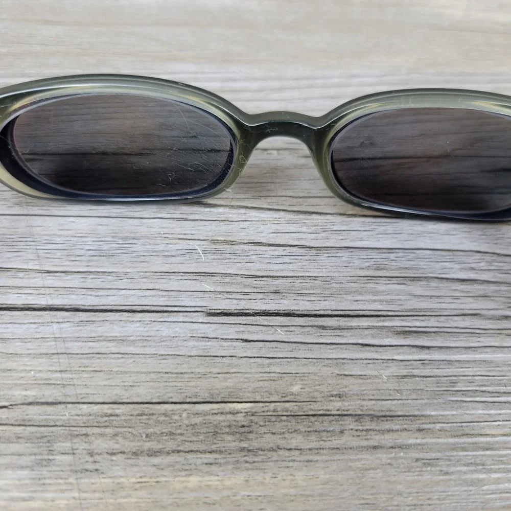 Kate Spade Sunglasses N9U Bianca Olive Green Oval Womens 130mm Frames Only